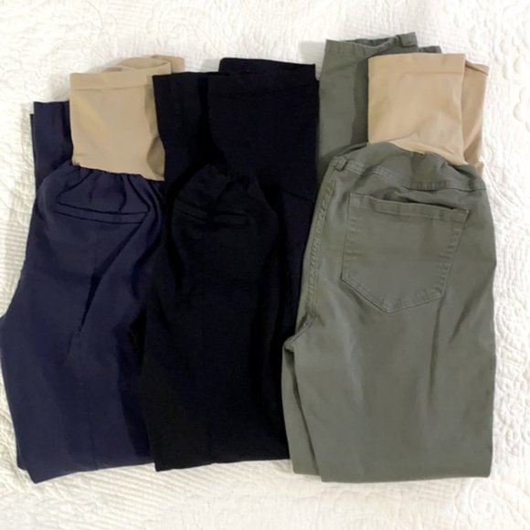 Motherhood Maternity Denim - Motherhood Maternity 3 Skinny Ankle Pants Small S    3 for $25 Bundle!